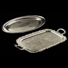 White Metal Trays